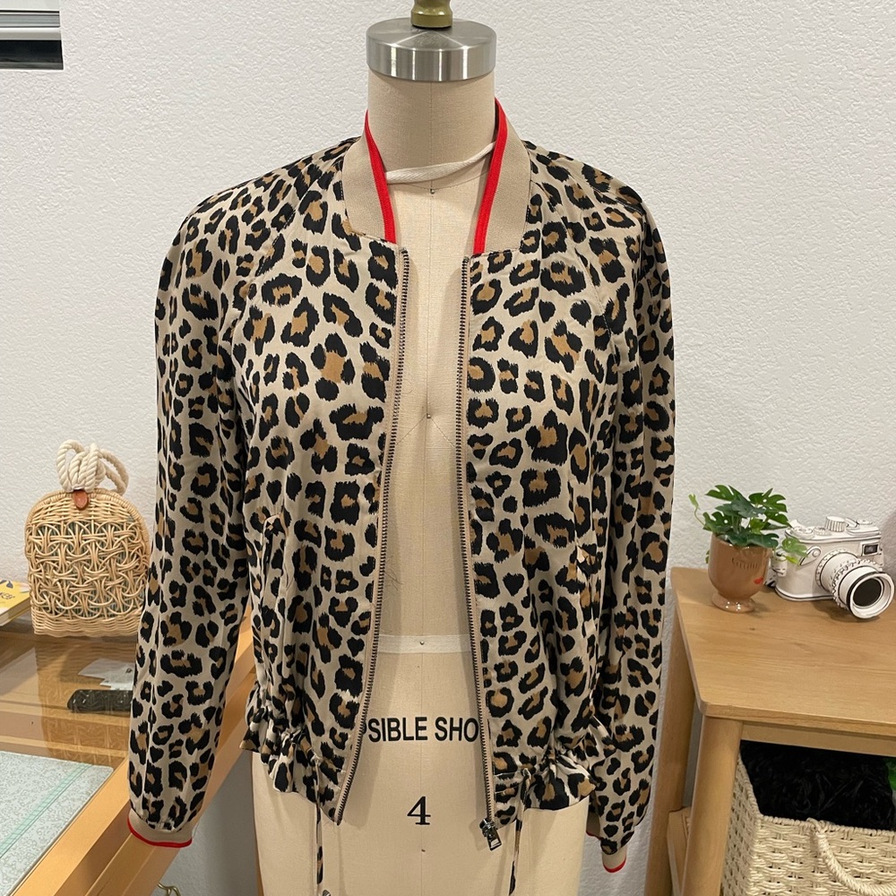 Leopard Printed jacket